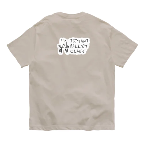 背中のロゴたち Organic Cotton T-Shirt