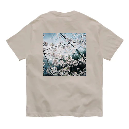 SAKURA オーガニックコットンTシャツ