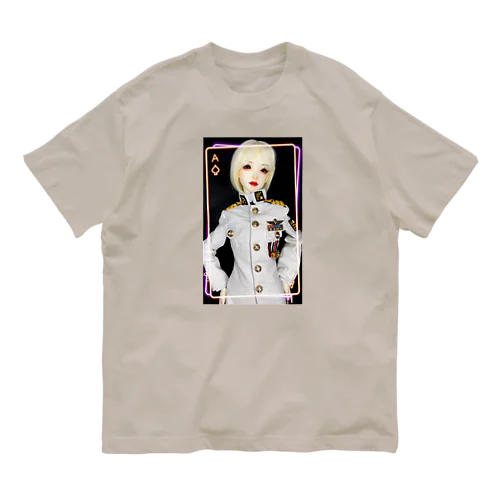 MyDoll01：マルガレーテ(海軍軍服ver) オーガニックコットンTシャツ