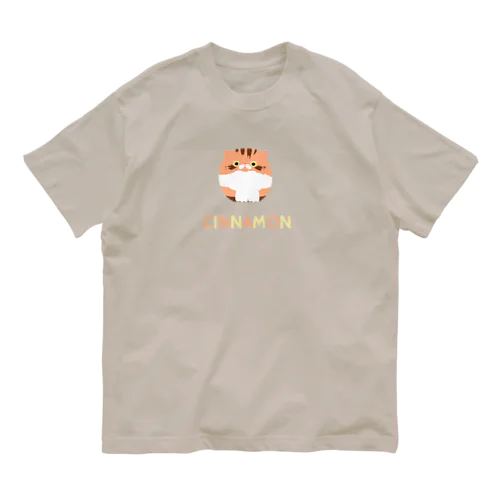 たまごシナモン オーガニックコットンTシャツ