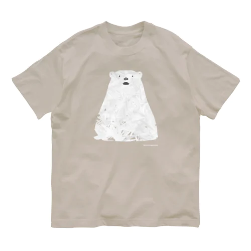 クールなシロクマさん Organic Cotton T-Shirt