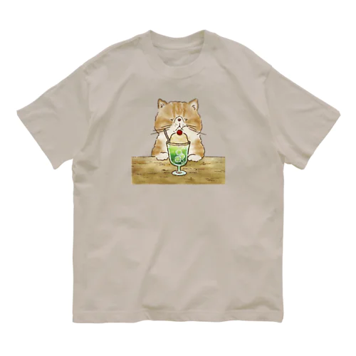 僕はこの夏クリームソーダに恋をする Organic Cotton T-Shirt