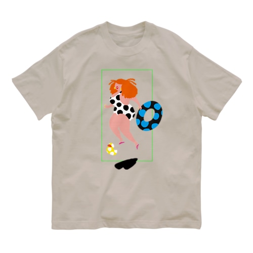 水玉の女03 Organic Cotton T-Shirt
