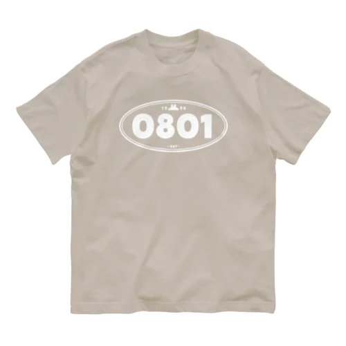 日付のうさぎ Organic Cotton T-Shirt