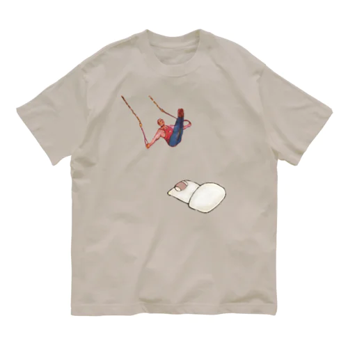 おふとんへダイブ Organic Cotton T-Shirt