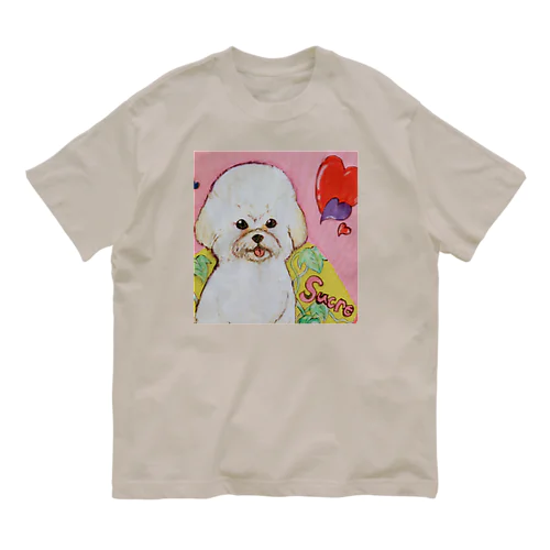 100均画材のお手製マイ・プリンセス オーガニックコットンTシャツ