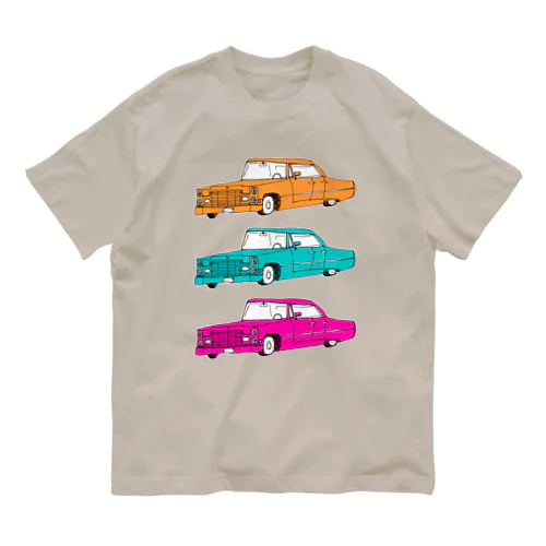 外車外車外車 オーガニックコットンTシャツ