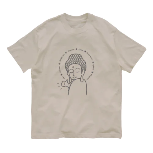 Like! (darkgray) オーガニックコットンTシャツ