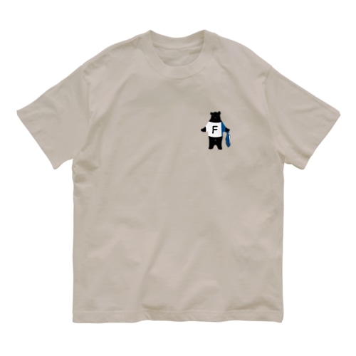 北海道のくま（野球） Organic Cotton T-Shirt