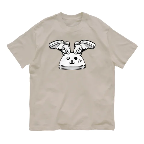 うさみみウォーク/コルセット オーガニックコットンTシャツ