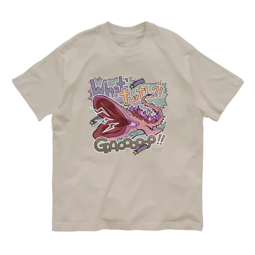 "turtle"　Tシャツ オーガニックコットンTシャツ