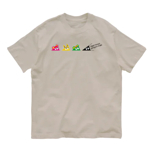 withスリスリくん オーガニックコットンTシャツ