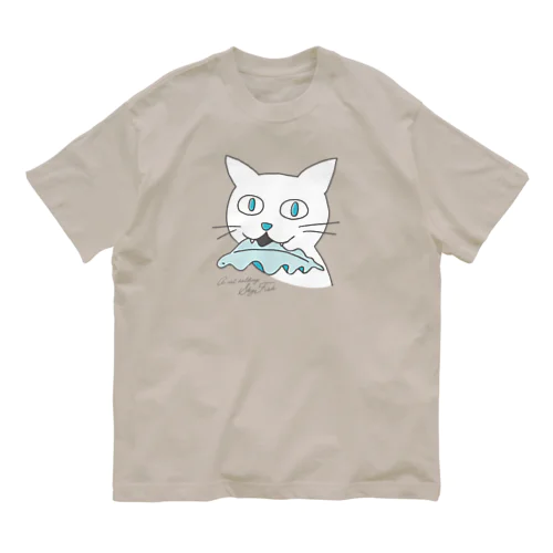 スカイフィッシュくわえたドラ猫追っかけて(280km/h) Organic Cotton T-Shirt