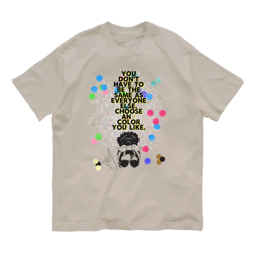 What color do you like？ オーガニックコットンTシャツ