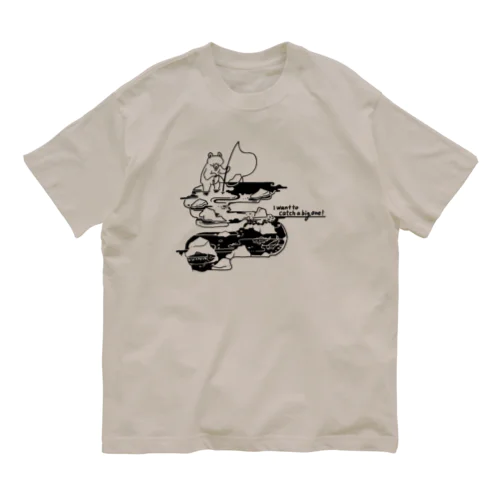 釣りに行こう Organic Cotton T-Shirt