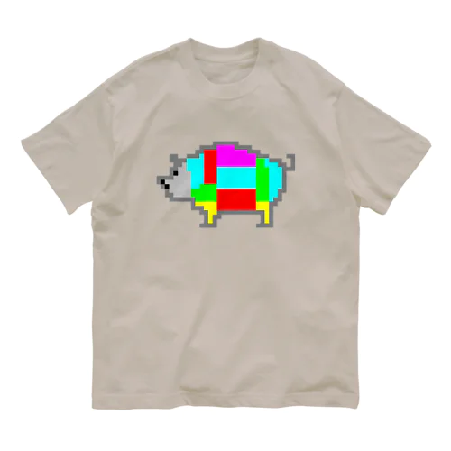 ブタ肉 部位 ドット絵 Organic Cotton T-Shirt