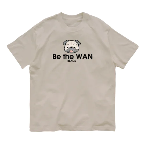 Be The WAN オーガニックコットンTシャツ