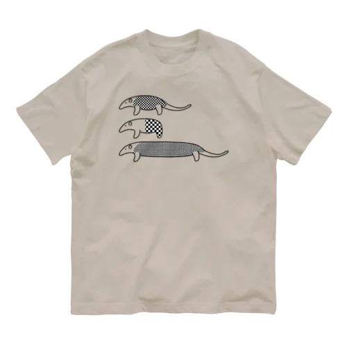 いろんなアリクイ？ Organic Cotton T-Shirt