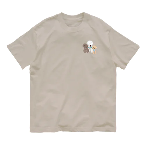 Tasha, William and Leo (名前入り) Organic Cotton T-Shirt