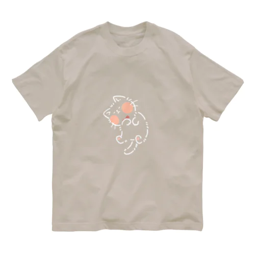 すやすやにゃんこ。 Organic Cotton T-Shirt