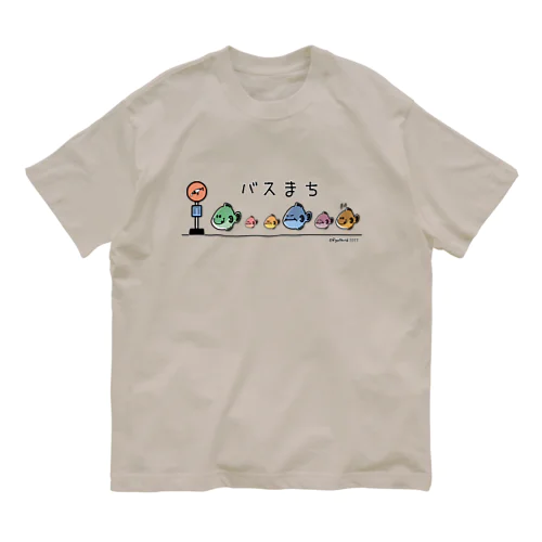 バスまち Organic Cotton T-Shirt