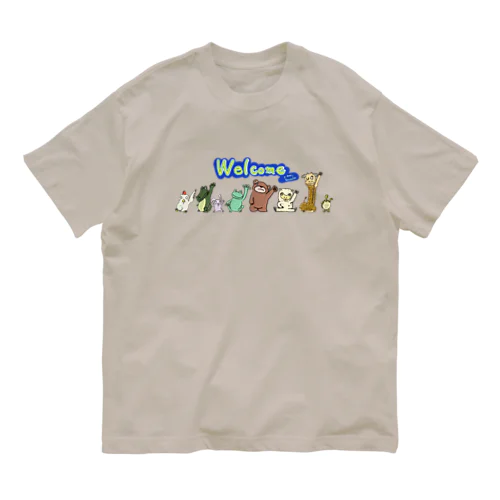 Welcom_Animals Organic Cotton T-Shirt