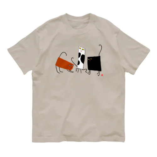 板ネコ日和 Organic Cotton T-Shirt