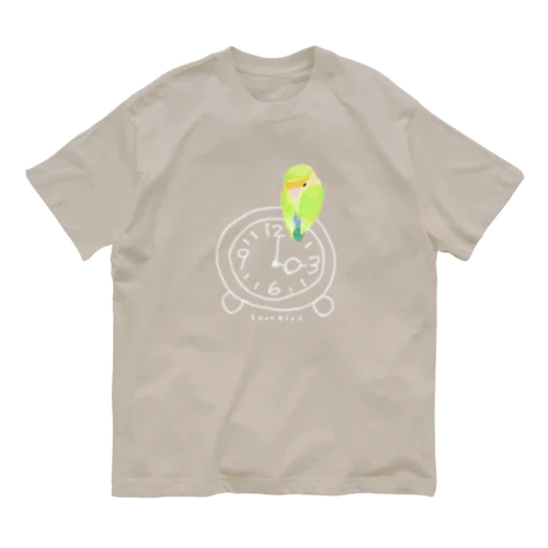 ３時のコザクラインコ Organic Cotton T-Shirt