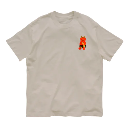 可愛い赤鬼ちゃん② Organic Cotton T-Shirt