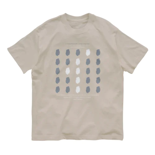 岩手県（イワテのイ・濃色商品中心） Organic Cotton T-Shirt