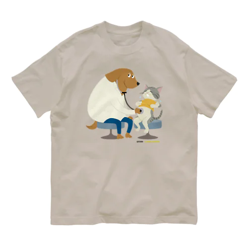 犬のお医者さん オーガニックコットンTシャツ