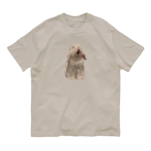 でーふく欠伸 Organic Cotton T-Shirt