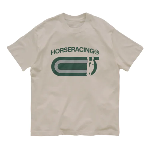 ゴー競馬場 オーガニックコットンTシャツ