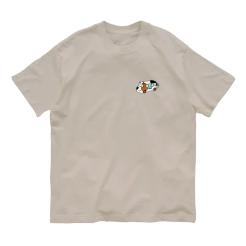 にゃんこ幼稚園(みけ) Organic Cotton T-Shirt