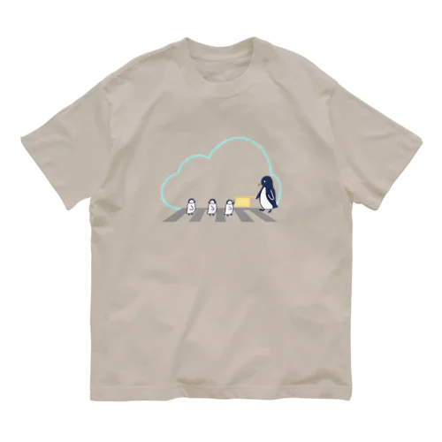 みまもりペンギン オーガニックコットンTシャツ