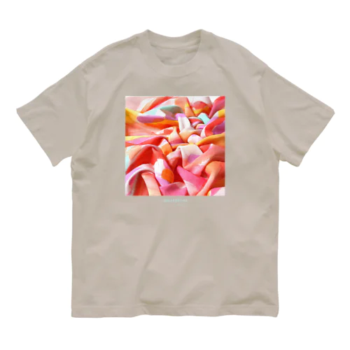 W -えがおのしわ- シリーズ01 Organic Cotton T-Shirt