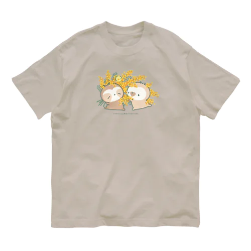 ミモザ運び隊 オーガニックコットンTシャツ