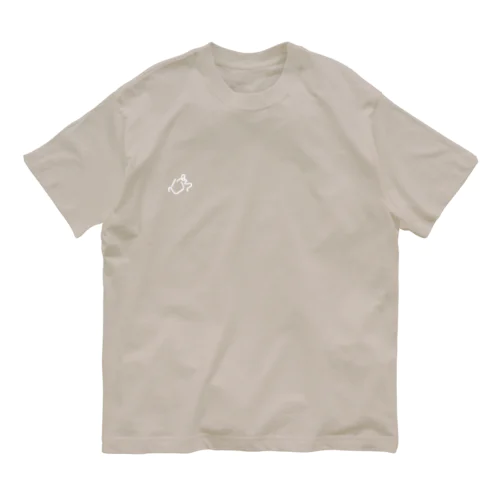 JUNIBUN【white】 Organic Cotton T-Shirt