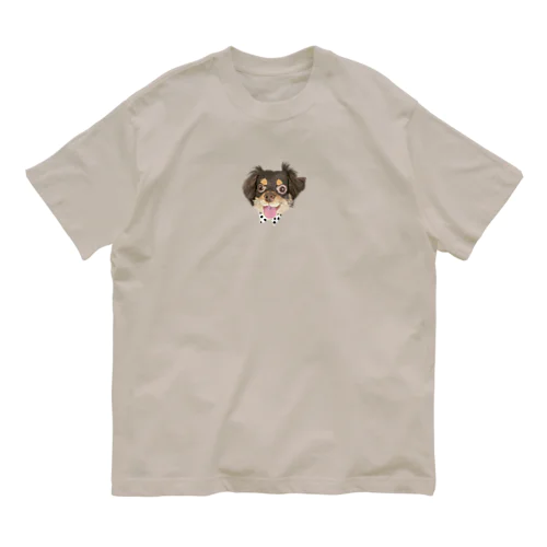 いぬのまゆげさん Organic Cotton T-Shirt