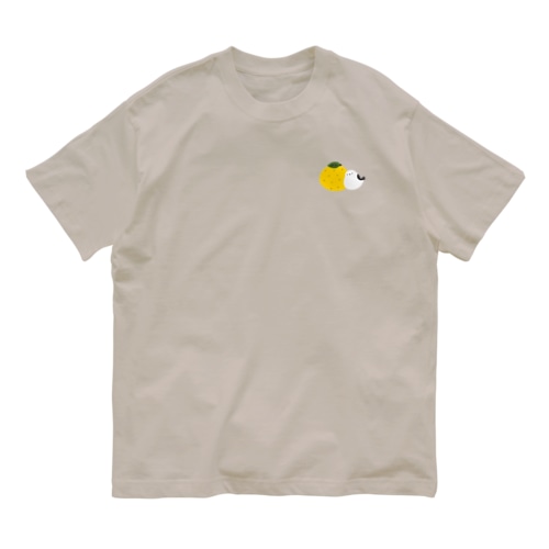 シマエナガとゆず① Organic Cotton T-Shirt