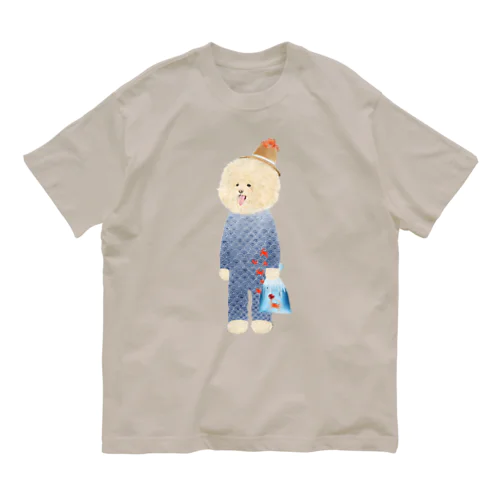 トイプー愛 オーガニックコットンTシャツ