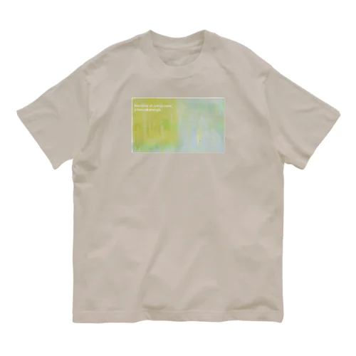 菜の花 Organic Cotton T-Shirt