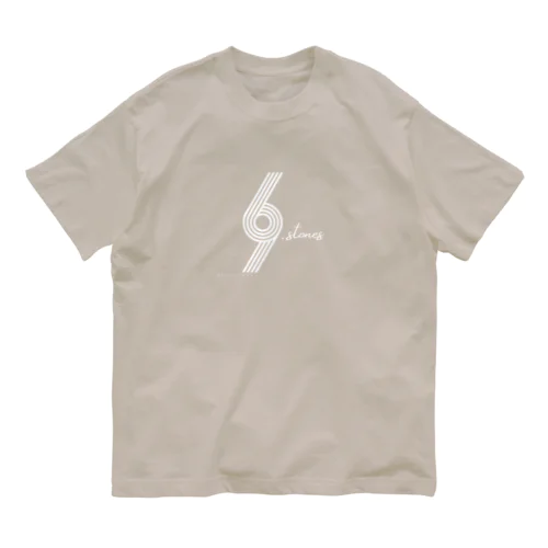 69.STONES グッズ（白ロゴバージョン） オーガニックコットンTシャツ