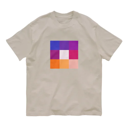 インスタ - 3×3 のドット絵 Organic Cotton T-Shirt