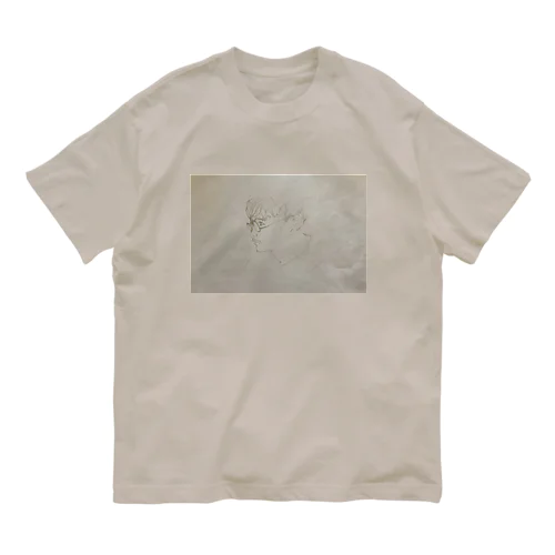 見つめる人 Organic Cotton T-Shirt