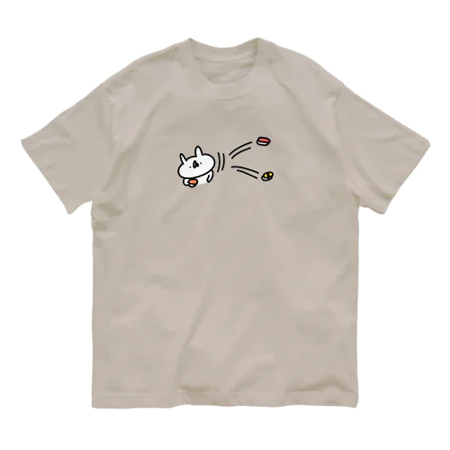 おすし投げ Organic Cotton T-Shirt