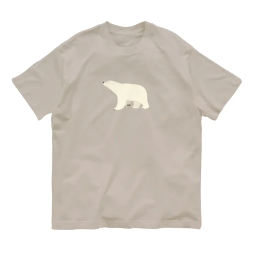 のそのそシロクマ Organic Cotton T-Shirt