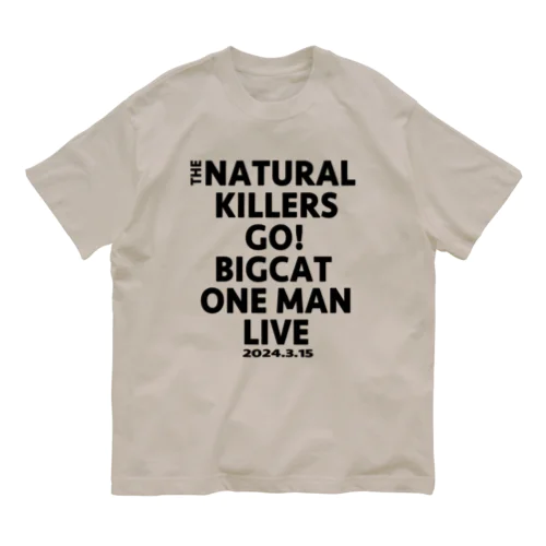 BIGCAT応援宣伝グッズ　＊文字色黒 Organic Cotton T-Shirt