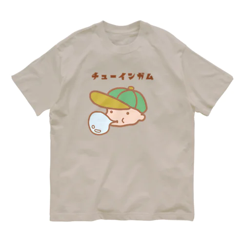 風船ガム オーガニックコットンTシャツ