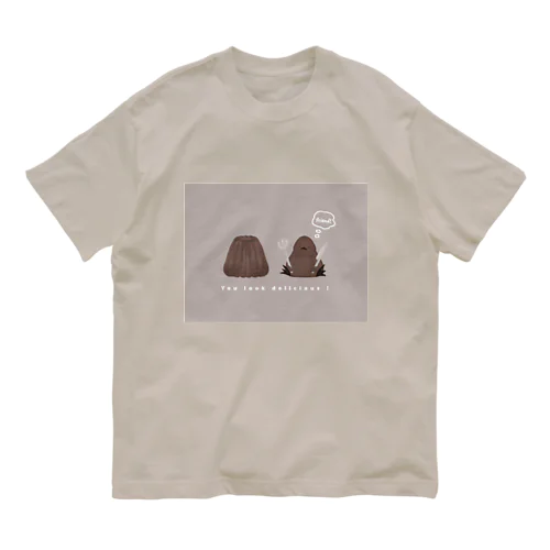 カヌレとペンひな Organic Cotton T-Shirt